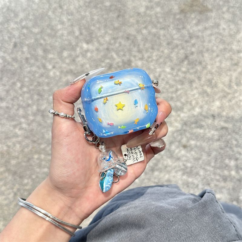 Ocean Starlight Colorful Fish Series AirPods Case